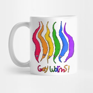 Gay Worms! Mug